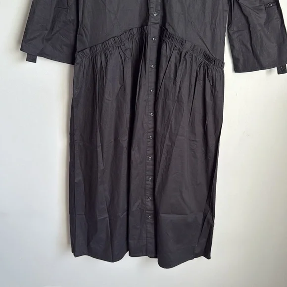 NEW Taylor Tillman Liza Ruffle poplin cotton dress Small - Picture 5 of 12